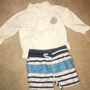 Infant boy swimsuit